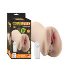 Gold Pussy Vibrating 2 Girişli Mastürbatör