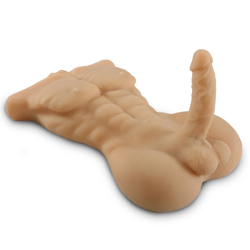 2 İşlevli Realistik 18 cm Penisli Erkek Vücut Daniel - Görsel 2
