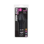Backyard Titreşimli Anal Plug Siyah