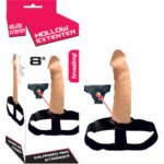 Hollow Extender İçi Boş Belden Bağlamalı Penis 8”
