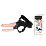 Double İçi Boş Çatal Dildo Anal Vajinal Penis
