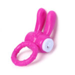 Rabbit Titreşimli Silikon Penis Halkası