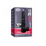 Uzaktan Kumandalı Güçlü Titreşimli Şarj Edilebilir Zenci Realistik Vibratör