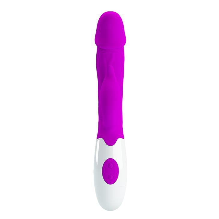 19 Cm 30 Hız Titreşim Fonksiyonlu G Spot Slikon Vibratör - Görsel 2