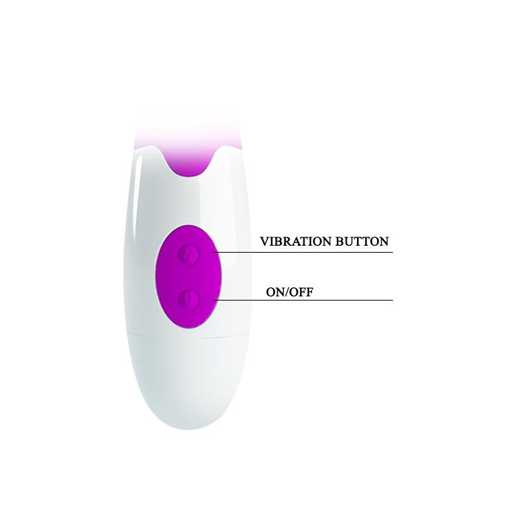 19 Cm 30 Hız Titreşim Fonksiyonlu G Spot Slikon Vibratör - Görsel 4