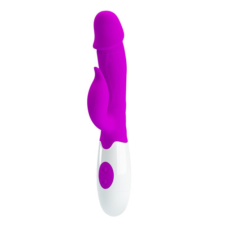 19 Cm 30 Hız Titreşim Fonksiyonlu G Spot Slikon Vibratör - Görsel 3