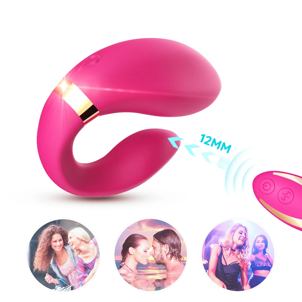 Prime Toys Crescent Kablosuz Kumandalı Klitoris Uyarıcı Çift Vibratörü - Görsel 2